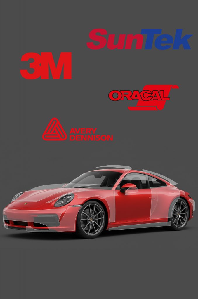 Steinschlagschutzfolierung Steinschlagschutz PPF Avery 3M Oracal SunTek Folierung Werbetechnik Vollfolierung Teilfolierung